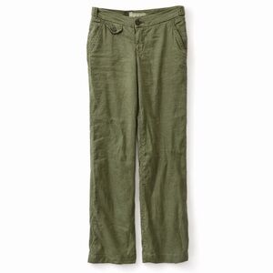 Anthropologie Level 99 Olive Green Trousers Pants 25